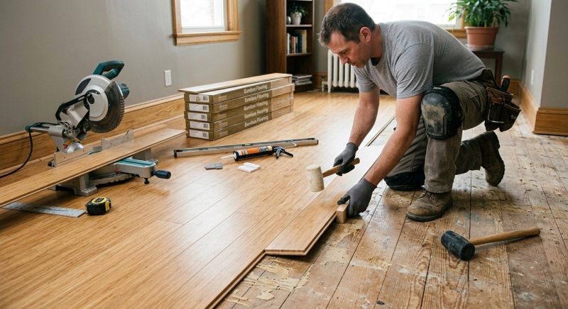 Bamboo Flooring Installation in Saint Paul, MN