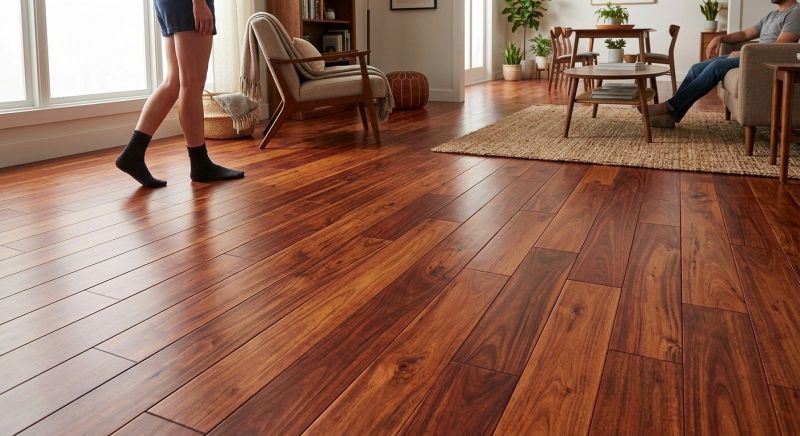 Cherry Floor Installation in Dakota County, MN