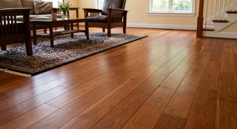 Cherry Floor Installation in Saint Paul, MN