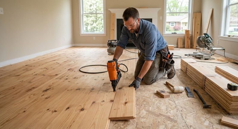 Hardwood Floor Installation in Burnsville, MN