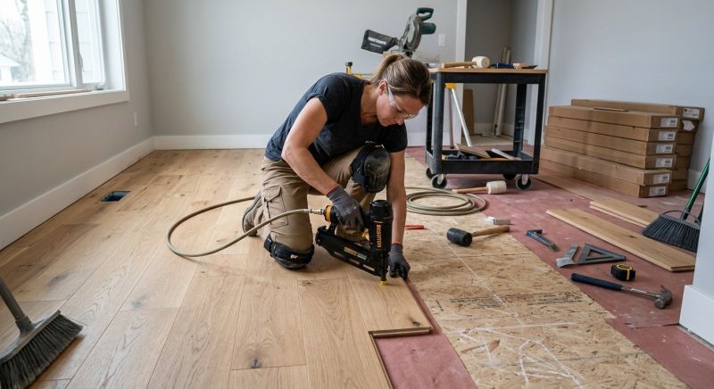 Hardwood Floor Installation in South Saint Paul, MN