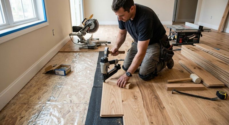 Hardwood Floor Installation in South Saint Paul, MN