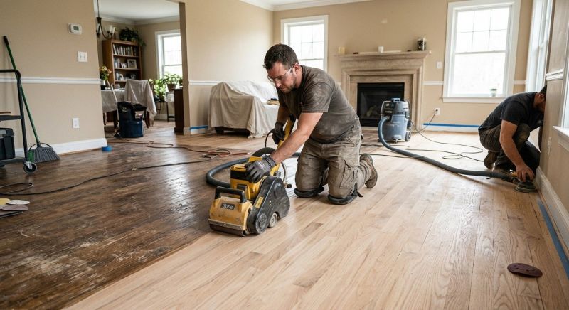 Hardwood Floor Renovation in Saint Paul, MN