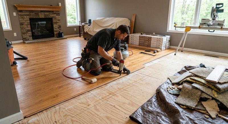 Hardwood Replacement in River Falls, WI