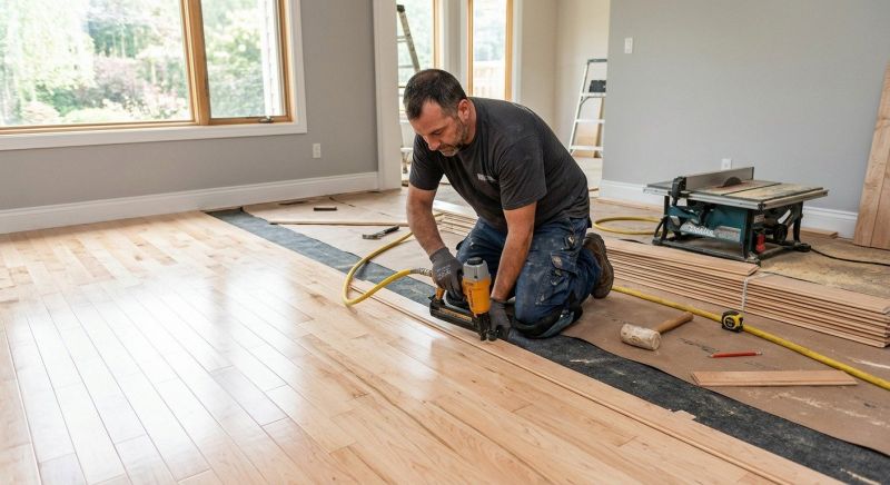 Maple Flooring Installation in Dakota County, MN