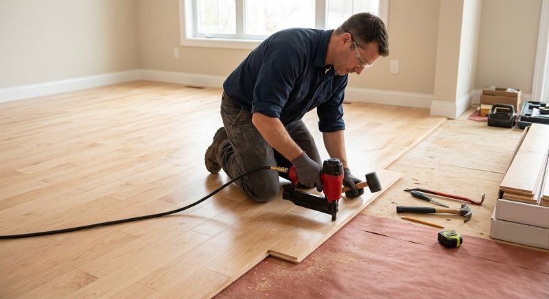 Maple Flooring Installation in Osseo, MN