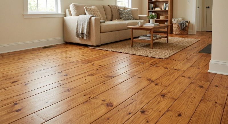 Pine Floor Installation in Saint Paul, MN