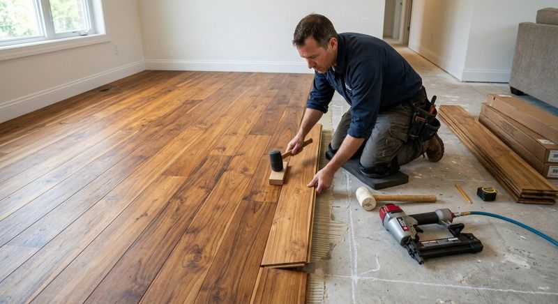 Teak Flooring Installation in Saint Paul, MN