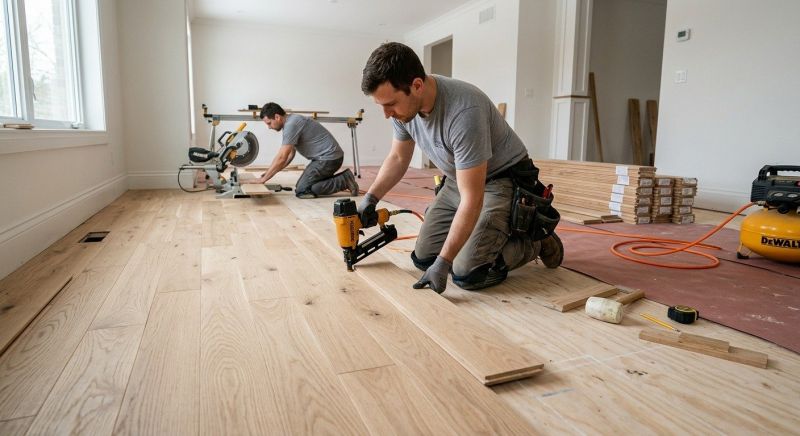 Wood Floor Replacement in Hudson, WI