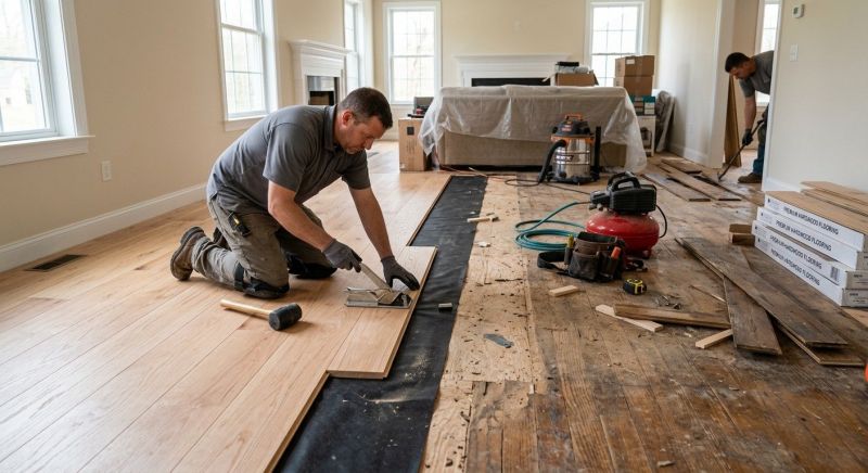 Wood Floor Replacement in South Saint Paul, MN