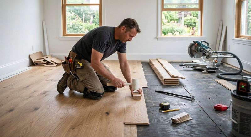 Wood Flooring Installation in Saint Paul, MN